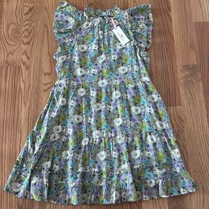 NWT Vineyard Vines Piper Floral tiered Dress S